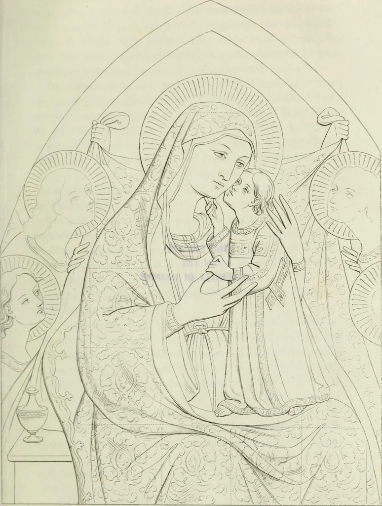 An illustration from Storia della pittura italiana esposta coi monumenti, 1848, leaf 184