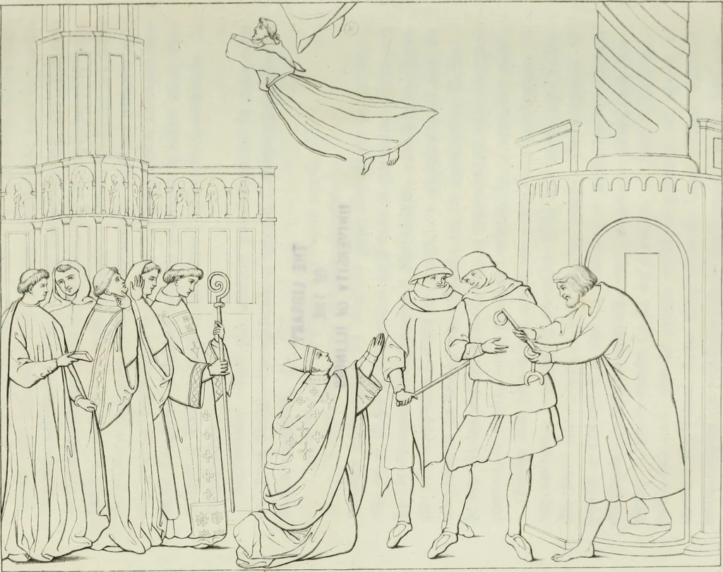 An illustration from Storia della pittura italiana esposta coi monumenti, 1848, leaf 215