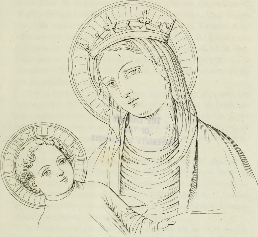 An illustration from Storia della pittura italiana esposta coi monumenti, 1848, leaf 258