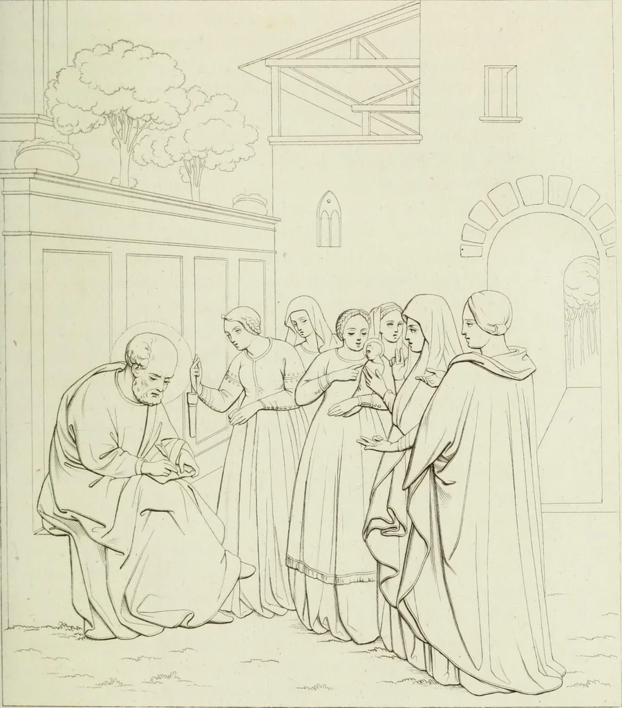An illustration from Storia della pittura italiana esposta coi monumenti, 1848, leaf 26