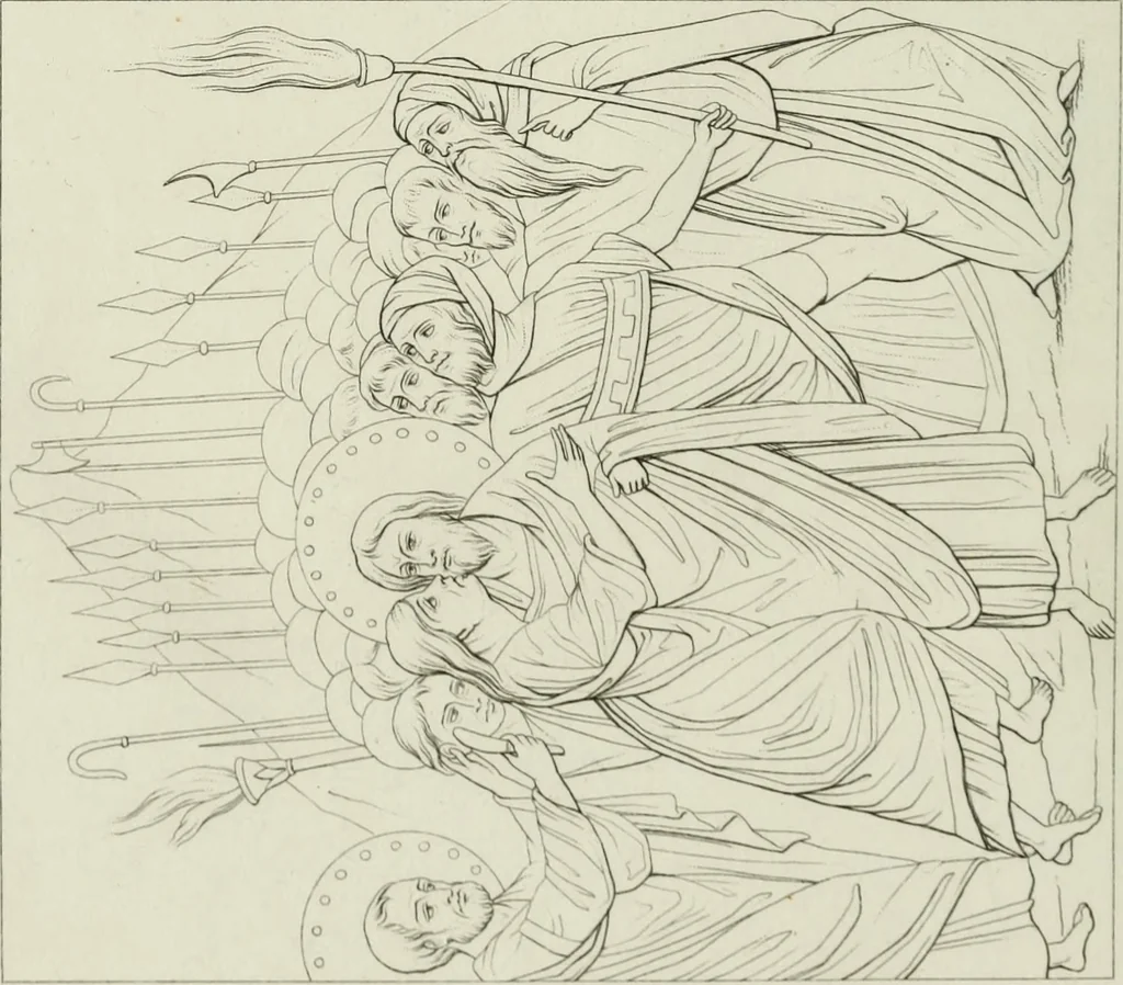 An illustration from Storia della pittura italiana esposta coi monumenti, 1848, leaf 83