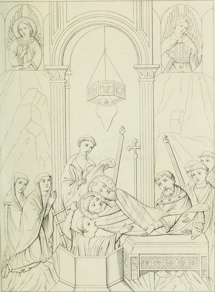An illustration from Storia della pittura italiana esposta coi monumenti, 1848, leaf 94