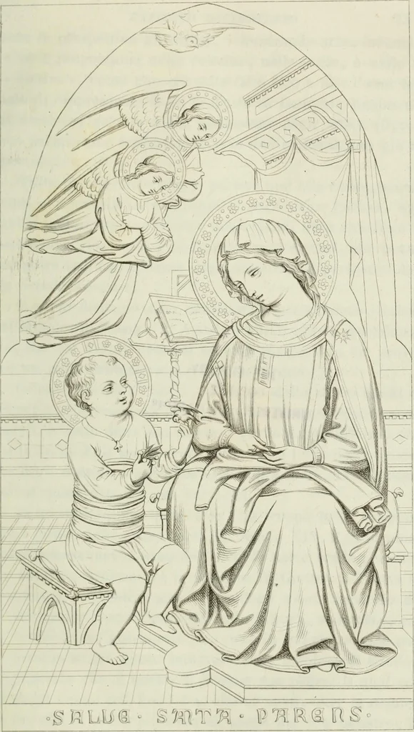 An illustration from Storia della pittura italiana esposta coi monumenti, 1848, leaf 100