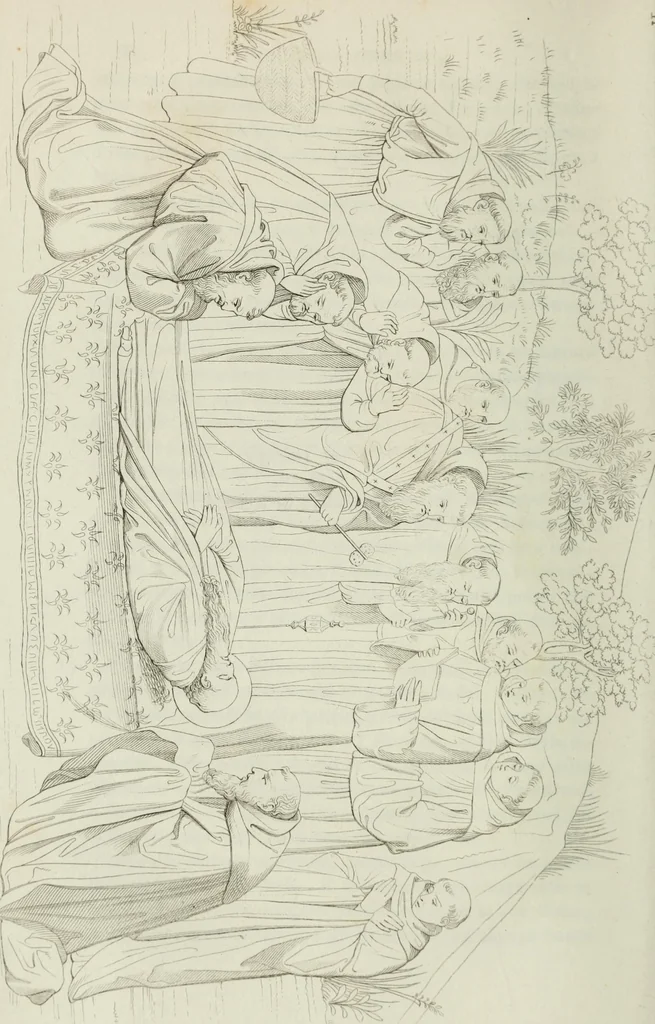 An illustration from Storia della pittura italiana esposta coi monumenti, 1848, leaf 109