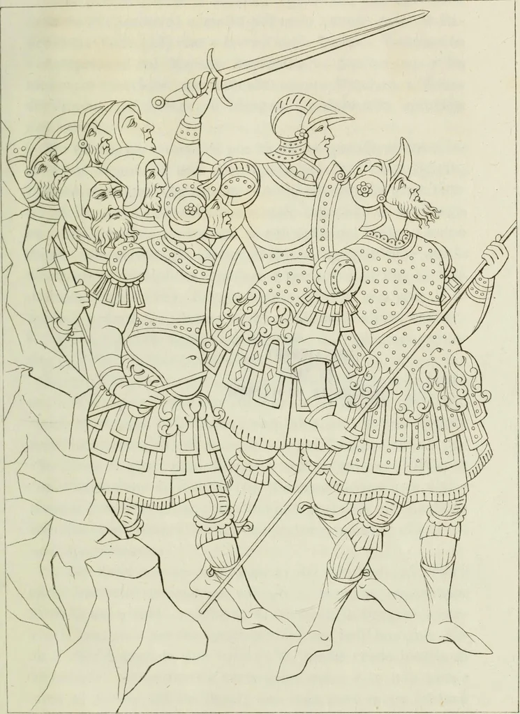 An illustration from Storia della pittura italiana esposta coi monumenti, 1848, leaf 12