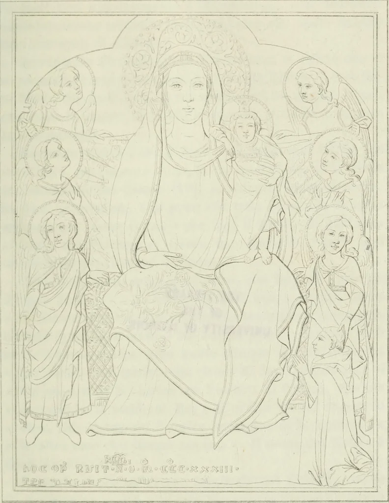 An illustration from Storia della pittura italiana esposta coi monumenti, 1848, leaf 136