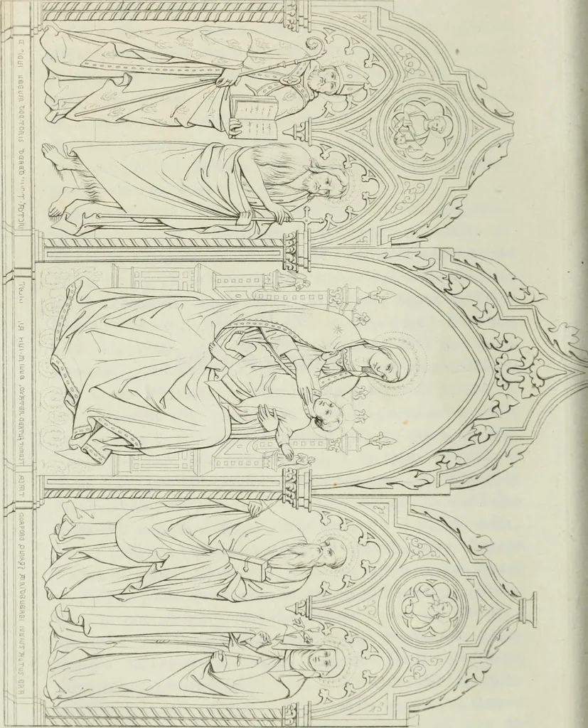 An illustration from Storia della pittura italiana esposta coi monumenti, 1848, leaf 179