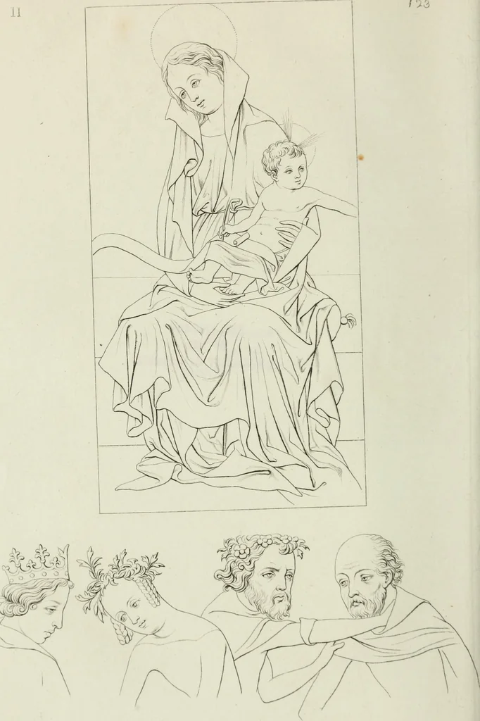 An illustration from Storia della pittura italiana esposta coi monumenti, 1848, leaf 187