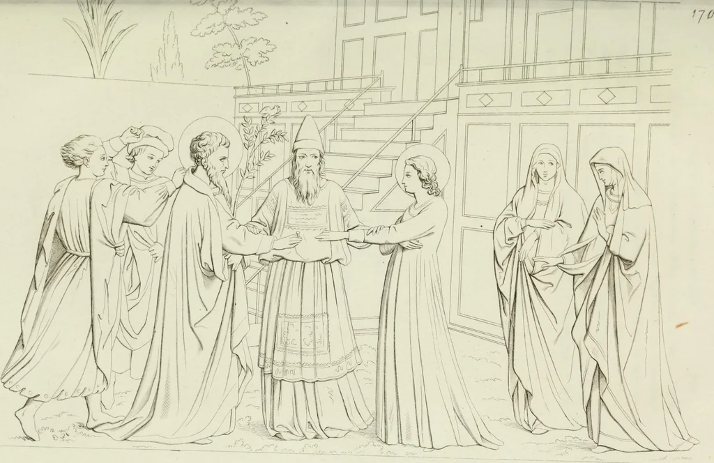 An illustration from Storia della pittura italiana esposta coi monumenti, 1848, leaf 268