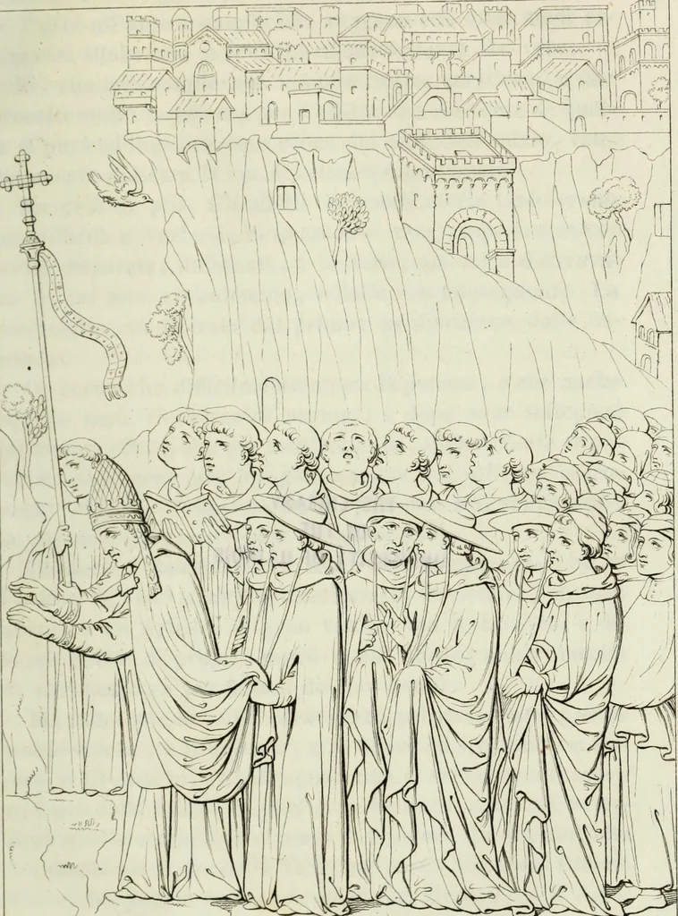 An illustration from Storia della pittura italiana esposta coi monumenti, 1848, leaf 34
