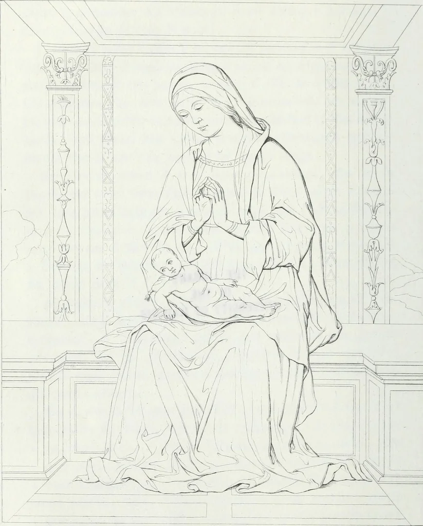 An illustration from Storia della pittura italiana esposta coi monumenti, 1848, leaf 101