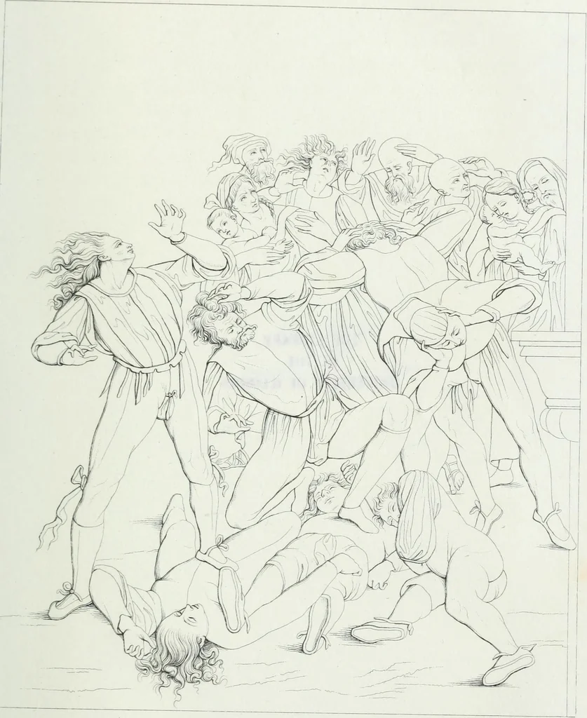 An illustration from Storia della pittura italiana esposta coi monumenti, 1848, leaf 122