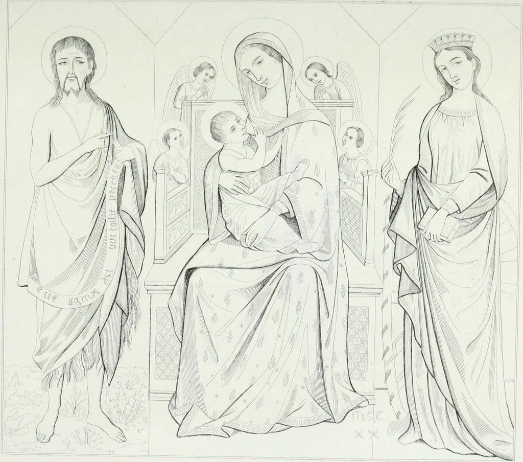 An illustration from Storia della pittura italiana esposta coi monumenti, 1848, leaf 134