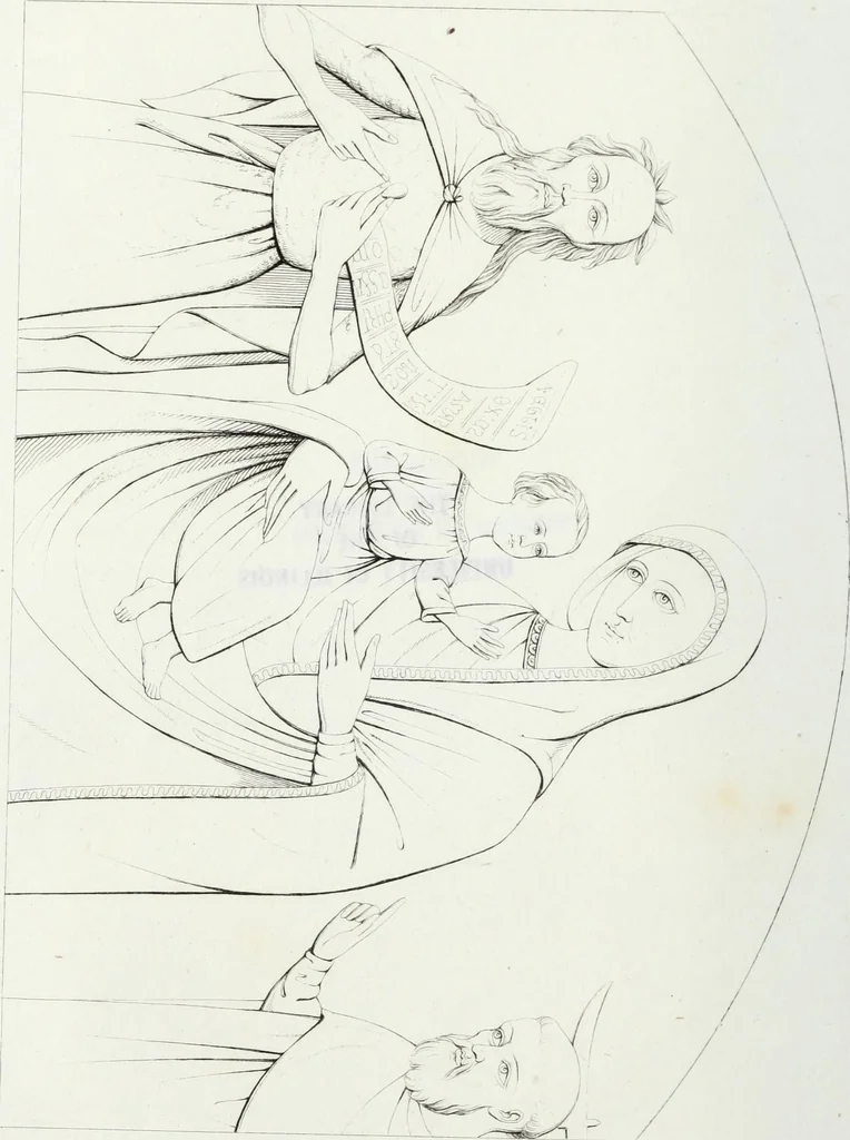 An illustration from Storia della pittura italiana esposta coi monumenti, 1848, leaf 137