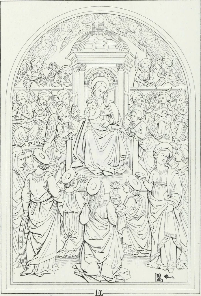 An illustration from Storia della pittura italiana esposta coi monumenti, 1848, leaf 171