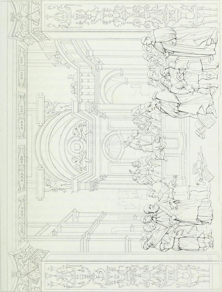 An illustration from Storia della pittura italiana esposta coi monumenti, 1848, leaf 174