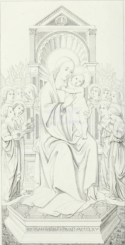 An illustration from Storia della pittura italiana esposta coi monumenti, 1848, leaf 213