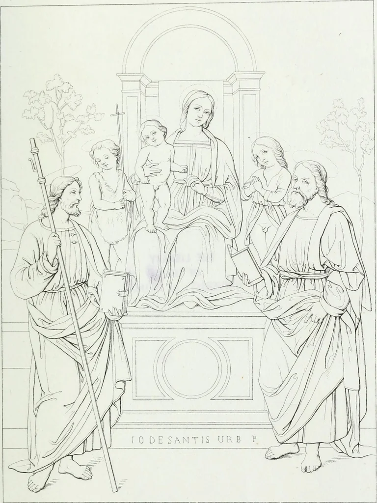 An illustration from Storia della pittura italiana esposta coi monumenti, 1848, leaf 230