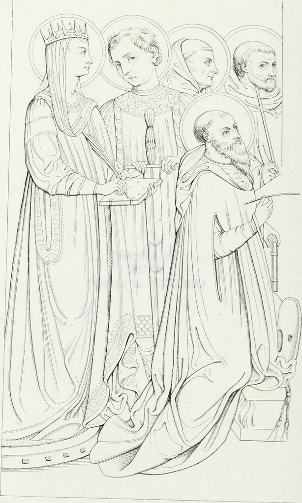 An illustration from Storia della pittura italiana esposta coi monumenti, 1848, leaf 235