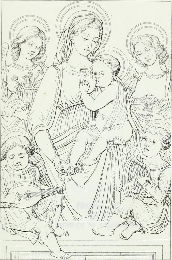 An illustration from Storia della pittura italiana esposta coi monumenti, 1848, leaf 24