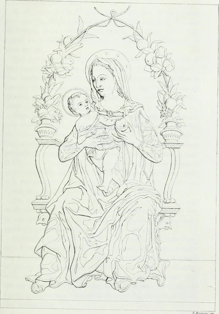 An illustration from Storia della pittura italiana esposta coi monumenti, 1848, leaf 258