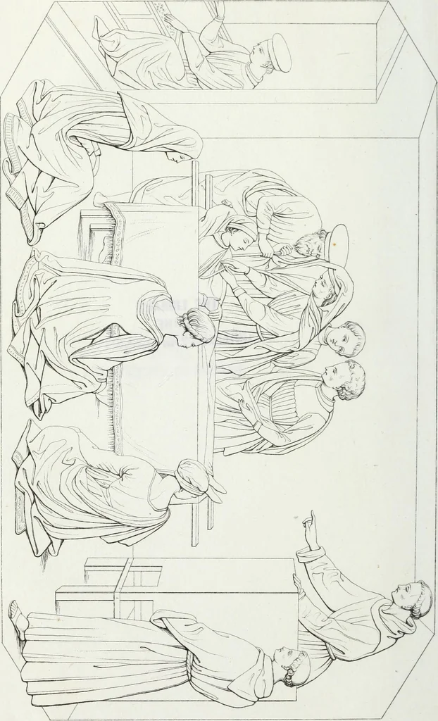 An illustration from Storia della pittura italiana esposta coi monumenti, 1848, leaf 27