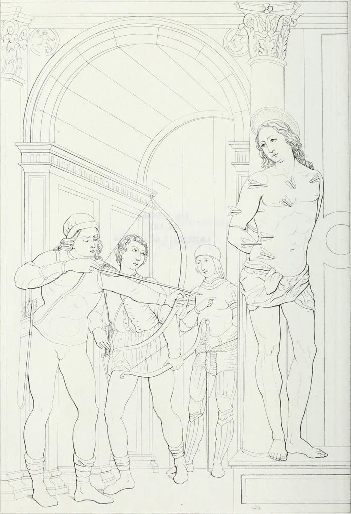 An illustration from Storia della pittura italiana esposta coi monumenti, 1848, leaf 281