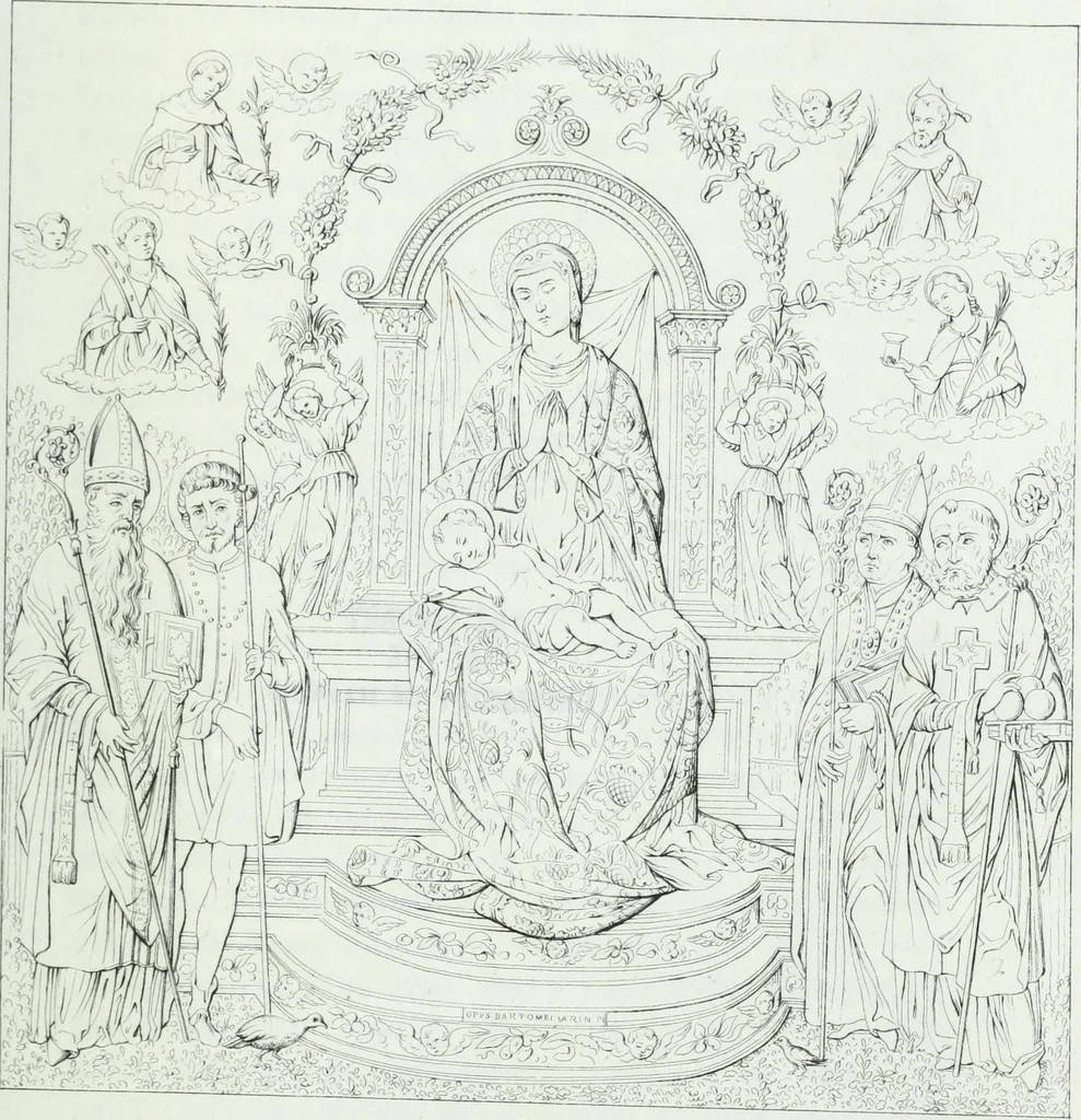 An illustration from Storia della pittura italiana esposta coi monumenti, 1848, leaf 296