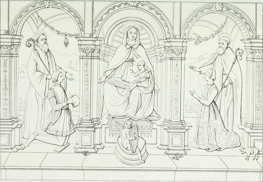 An illustration from Storia della pittura italiana esposta coi monumenti, 1848, leaf 374