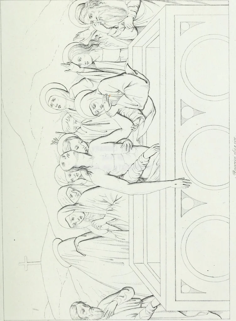 An illustration from Storia della pittura italiana esposta coi monumenti, 1848, leaf 90