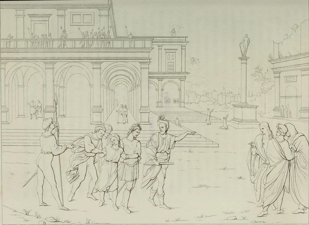 An illustration from Storia della pittura italiana esposta coi monumenti, 1848, leaf 104