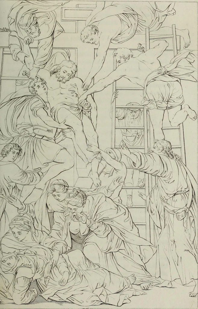 An illustration from Storia della pittura italiana esposta coi monumenti, 1848, leaf 122