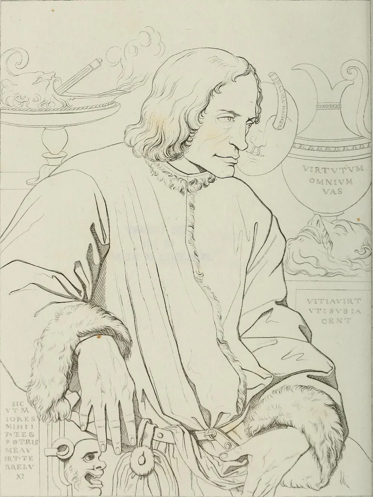 An illustration from Storia della pittura italiana esposta coi monumenti, 1848, leaf 153