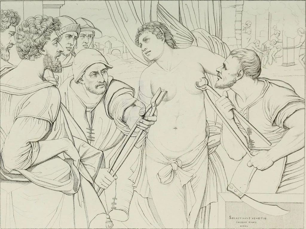 An illustration from Storia della pittura italiana esposta coi monumenti, 1848, leaf 17