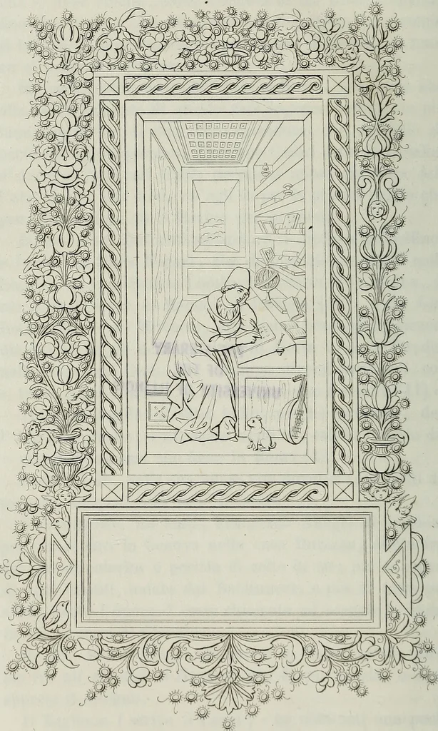 An illustration from Storia della pittura italiana esposta coi monumenti, 1848, leaf 185