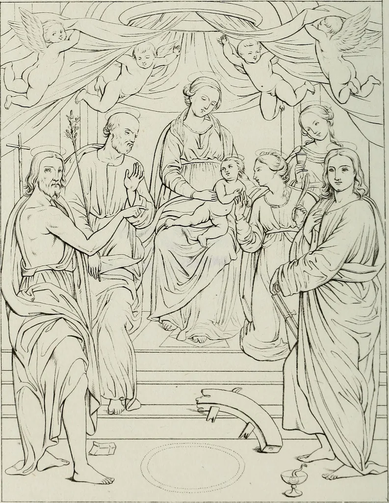 An illustration from Storia della pittura italiana esposta coi monumenti, 1848, leaf 207