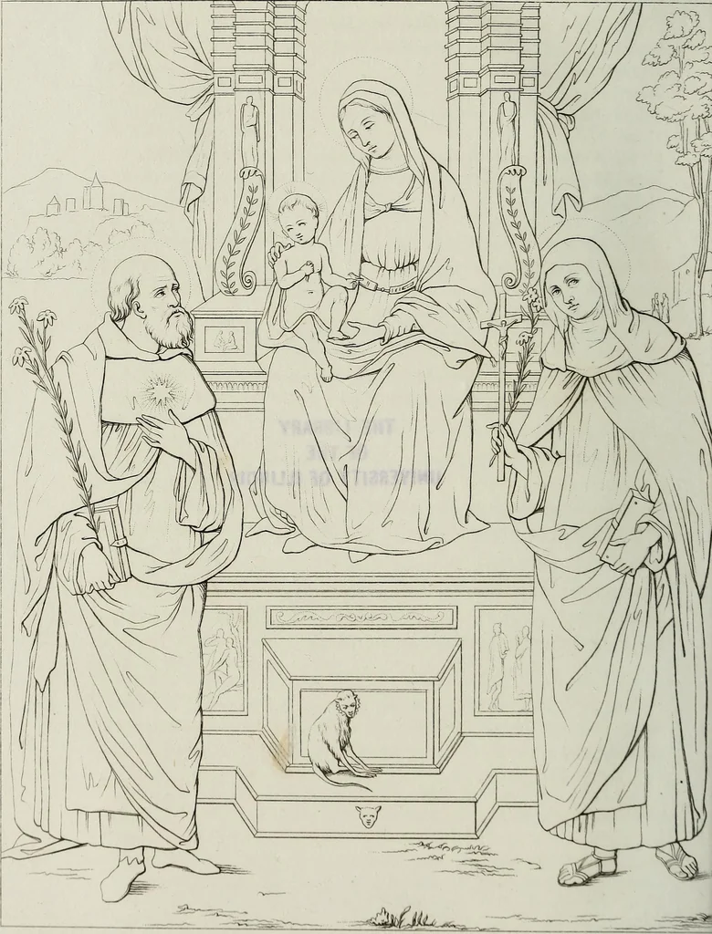 An illustration from Storia della pittura italiana esposta coi monumenti, 1848, leaf 227
