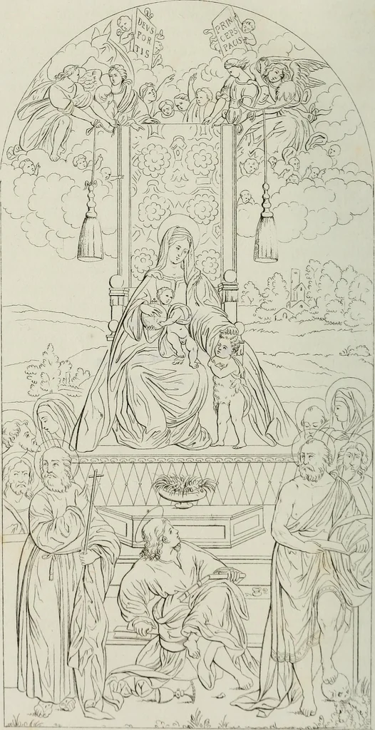 An illustration from Storia della pittura italiana esposta coi monumenti, 1848, leaf 233