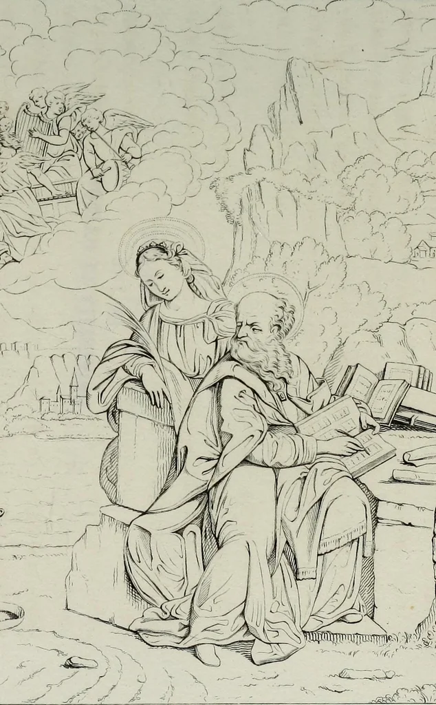 An illustration from Storia della pittura italiana esposta coi monumenti, 1848, leaf 242