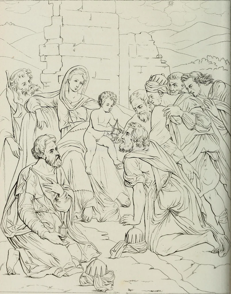 An illustration from Storia della pittura italiana esposta coi monumenti, 1848, leaf 245