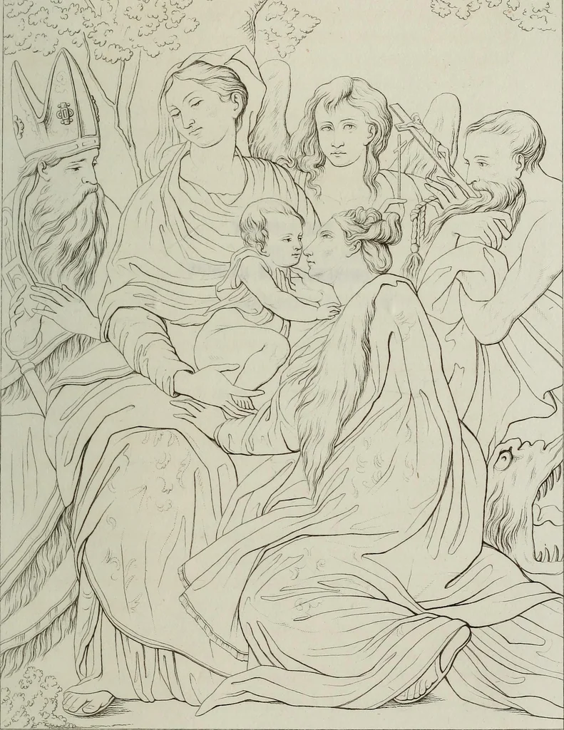 An illustration from Storia della pittura italiana esposta coi monumenti, 1848, leaf 274