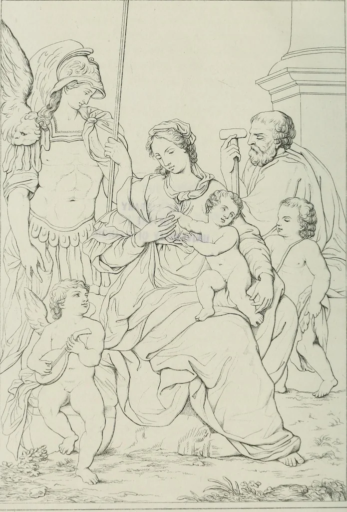 An illustration from Storia della pittura italiana esposta coi monumenti, 1848, leaf 277