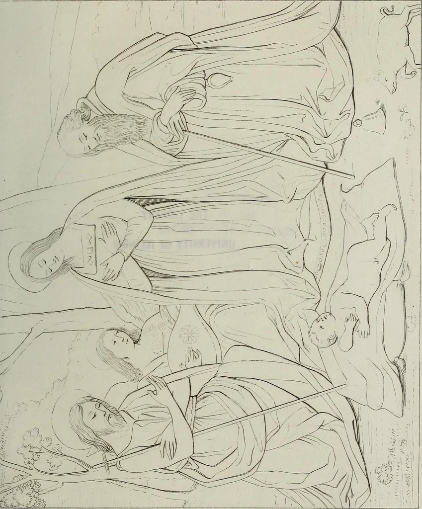 An illustration from Storia della pittura italiana esposta coi monumenti, 1848, leaf 302