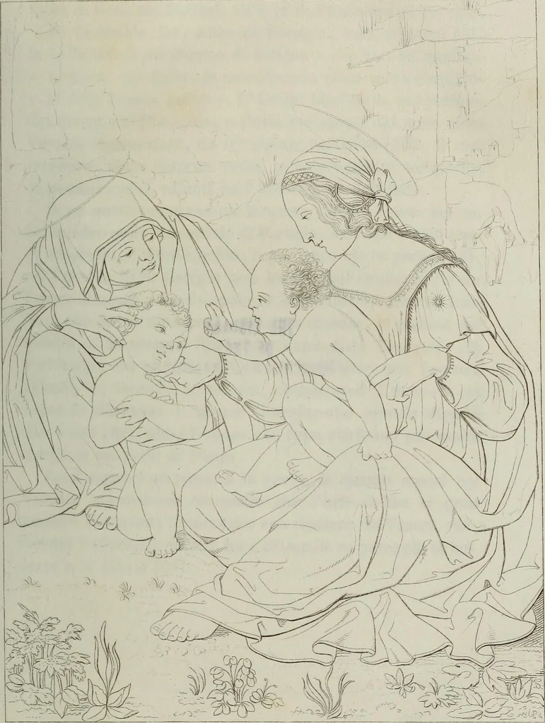 An illustration from Storia della pittura italiana esposta coi monumenti, 1848, leaf 36