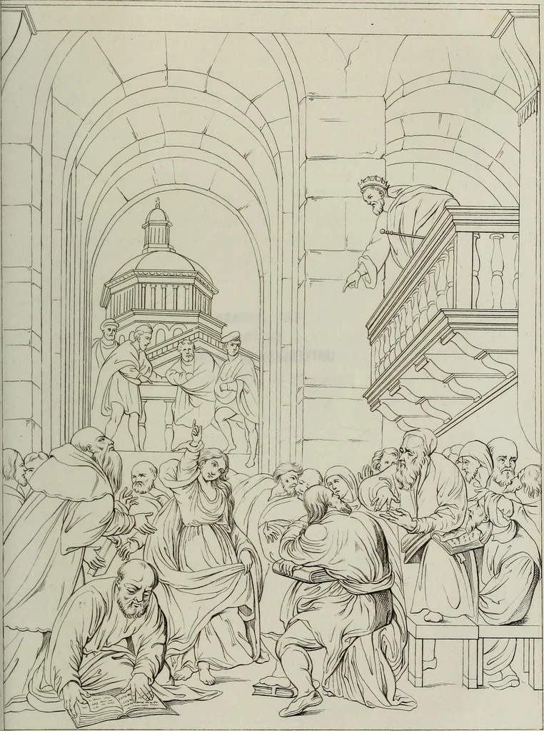 An illustration from Storia della pittura italiana esposta coi monumenti, 1848, leaf 386