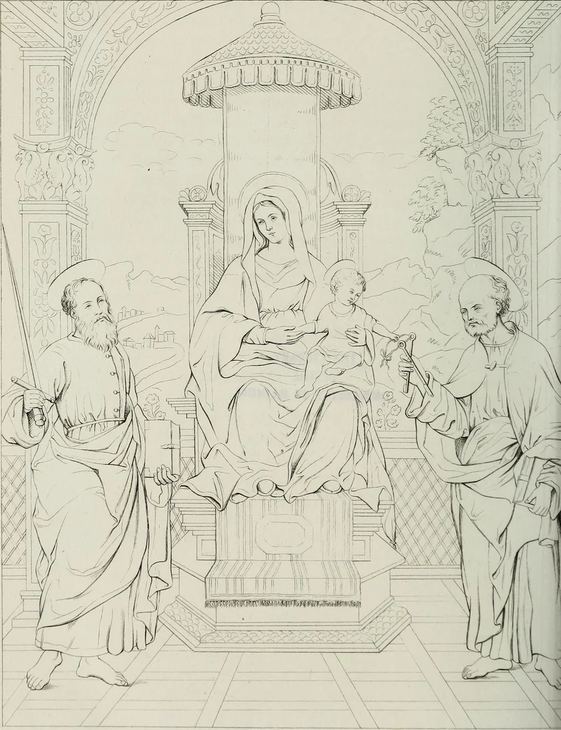 An illustration from Storia della pittura italiana esposta coi monumenti, 1848, leaf 437