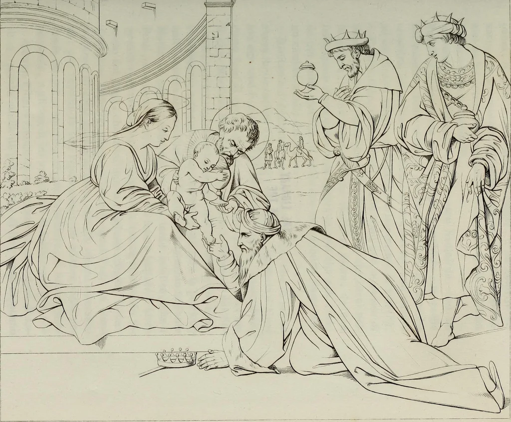 An illustration from Storia della pittura italiana esposta coi monumenti, 1848, leaf 46