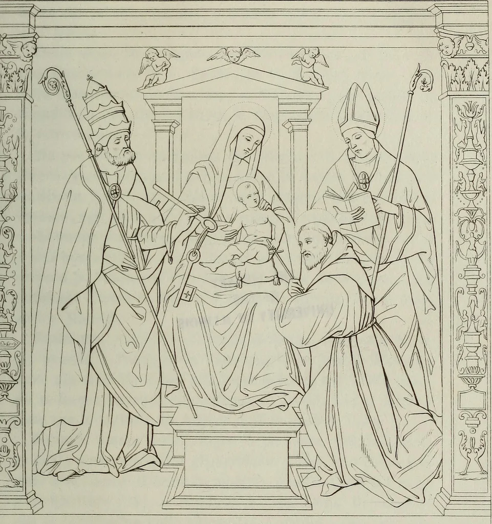 An illustration from Storia della pittura italiana esposta coi monumenti, 1848, leaf 52