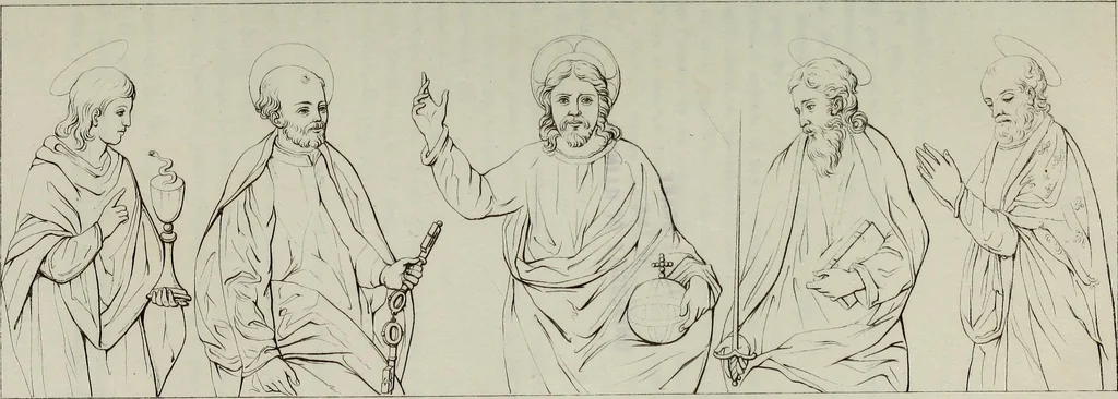 An illustration from Storia della pittura italiana esposta coi monumenti, 1848, leaf 58