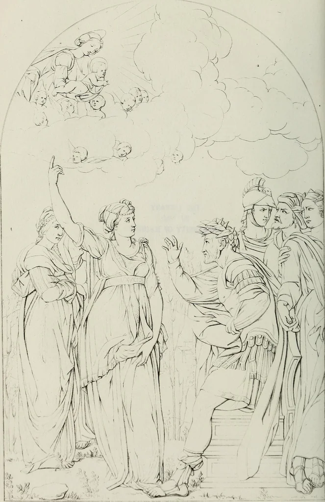 An illustration from Storia della pittura italiana esposta coi monumenti, 1848, leaf 71